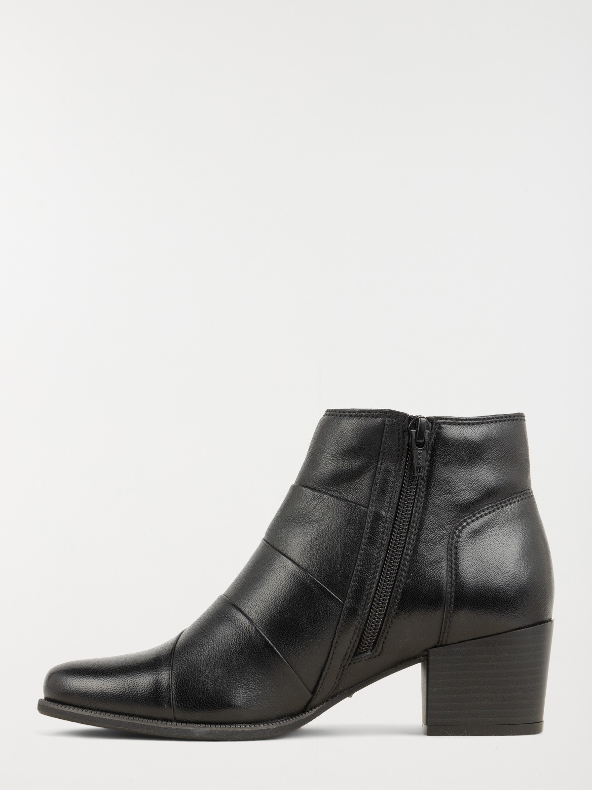 Bottines noires talons femme (36-41)