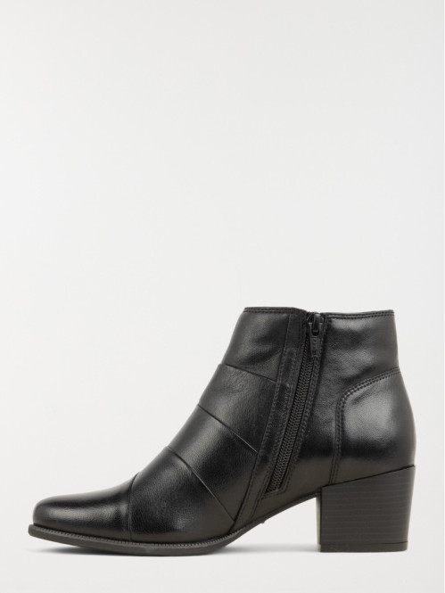 Bottines noires talons...