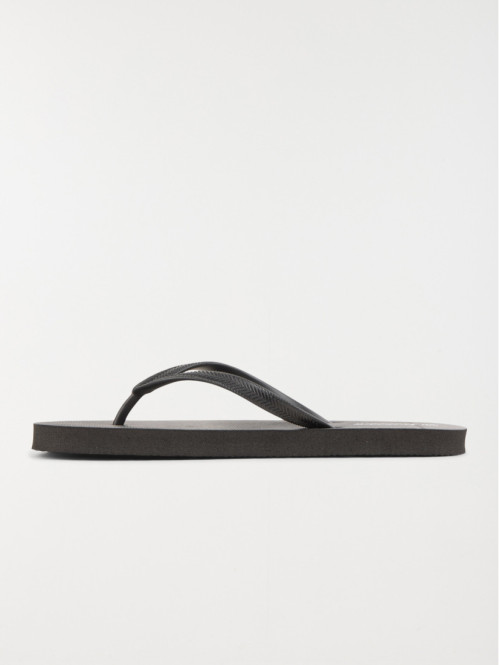 Tongs noires femme (36-42)