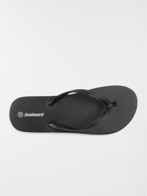 Tongs noires femme (36-42)