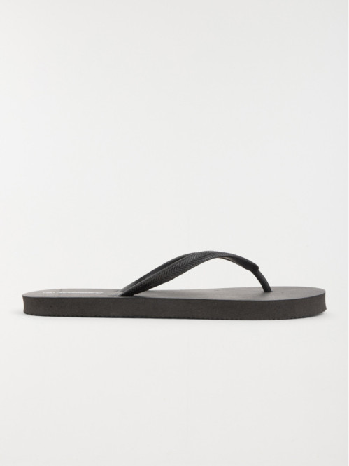 Tongs noires femme (36-42)