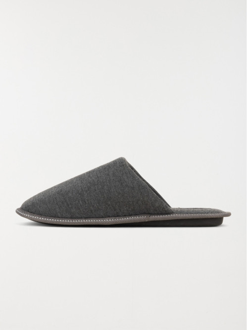 Chaussons gris homme (40-46) Chaussons gris homme (40-46)