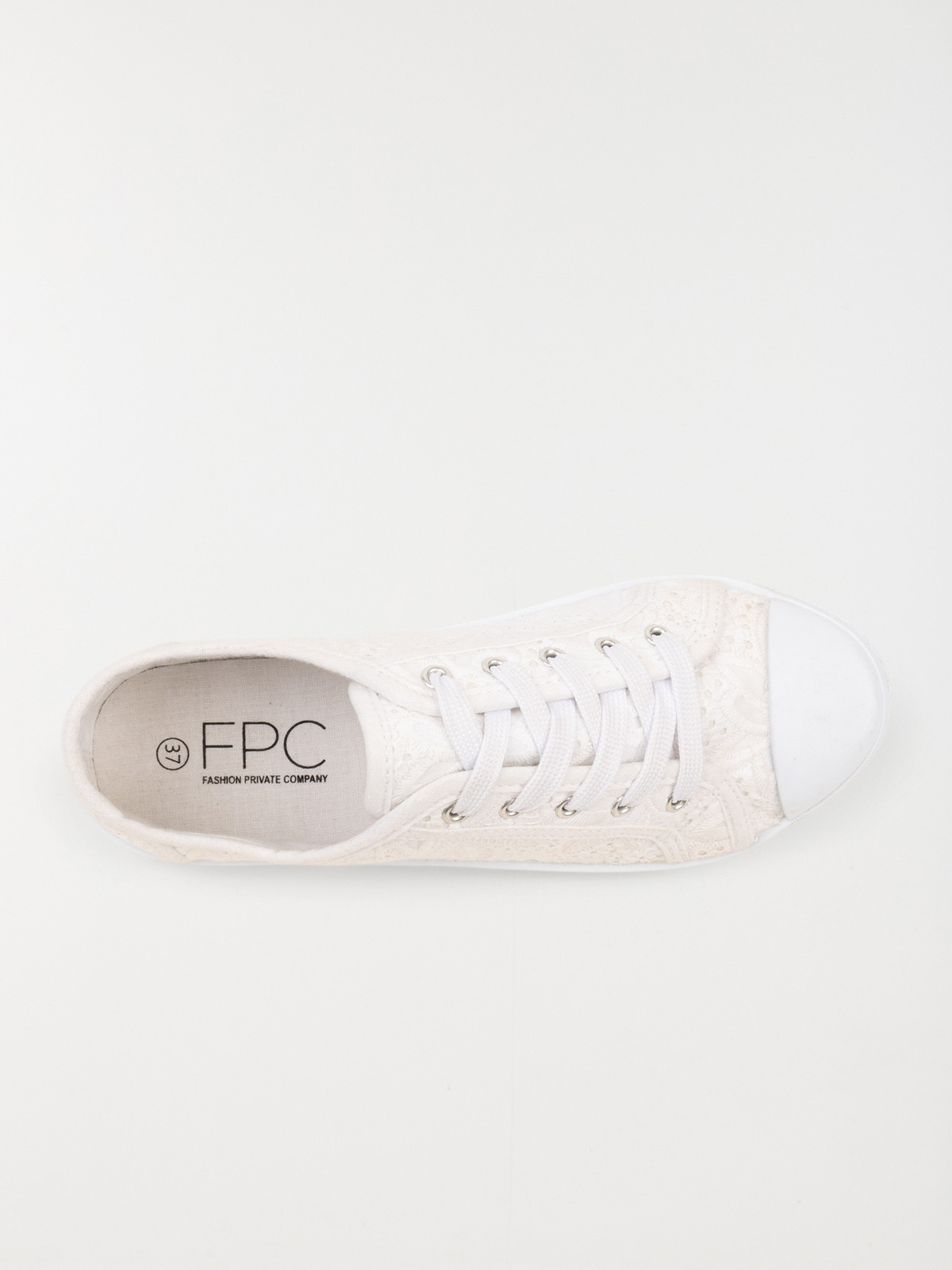 Tennis toile dentelle femme (36-42)