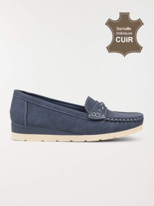 Mocassins femme marine (36-41)