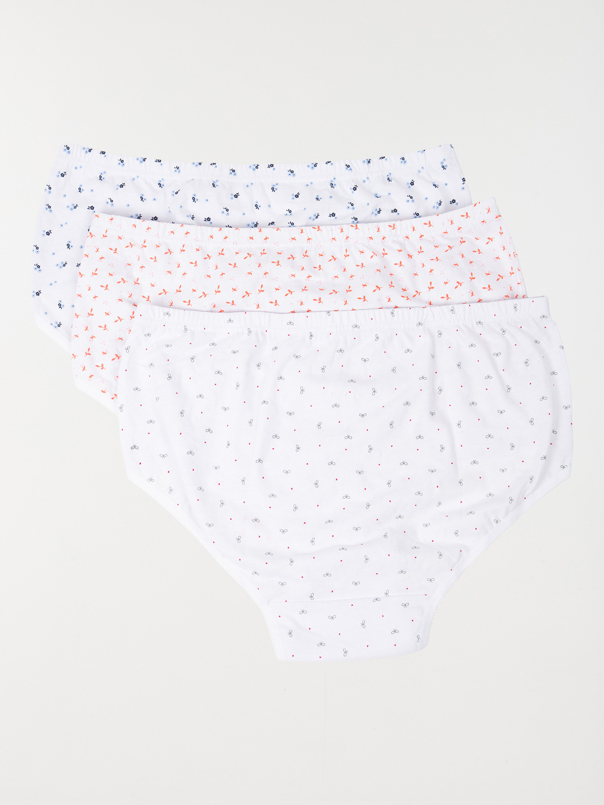 Lot de 3 culottes imprimées femme