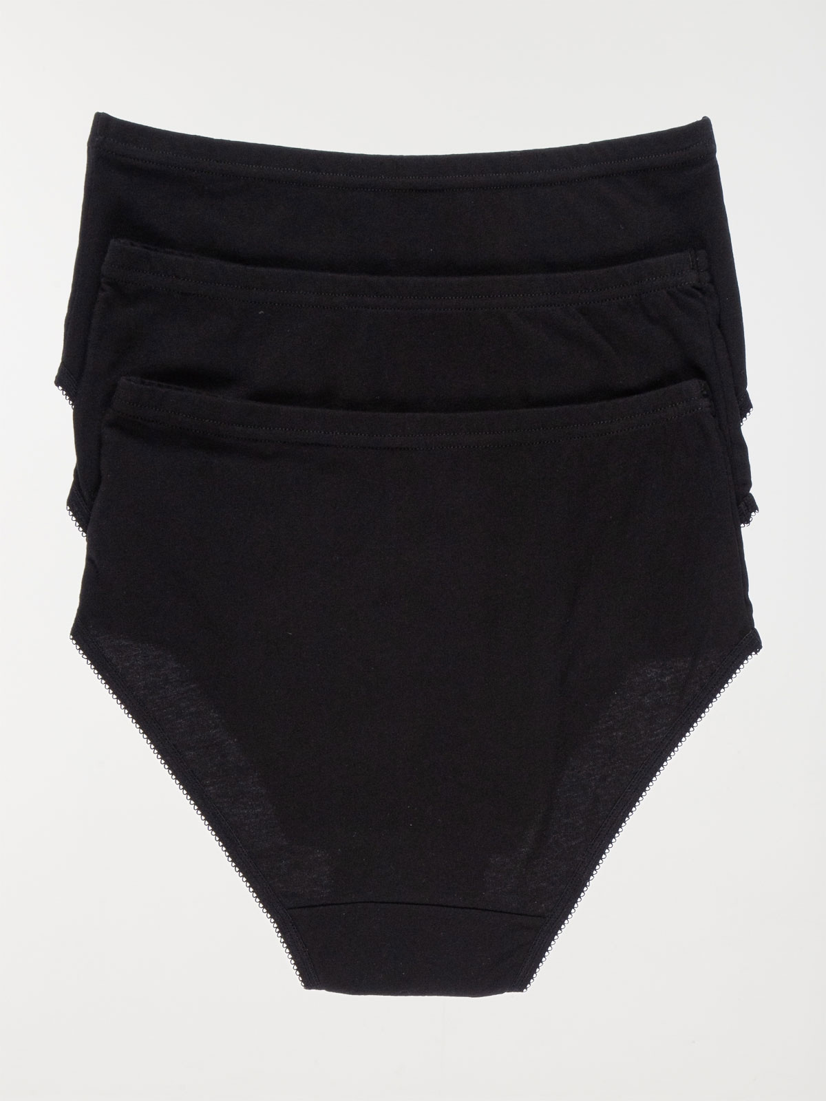 Lot de 3 culottes taille haute femme