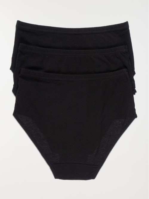 Lot de 3 culottes taille...