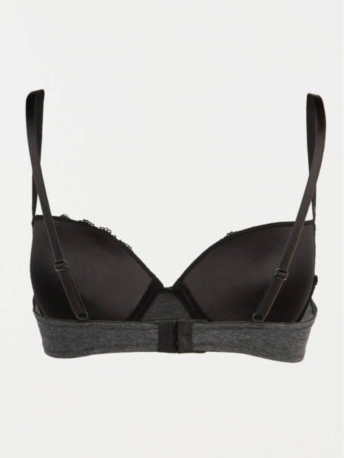 Soutien-gorge gris chiné femme (85A-95D) Soutien-gorge gris chiné femme (85A-95D)