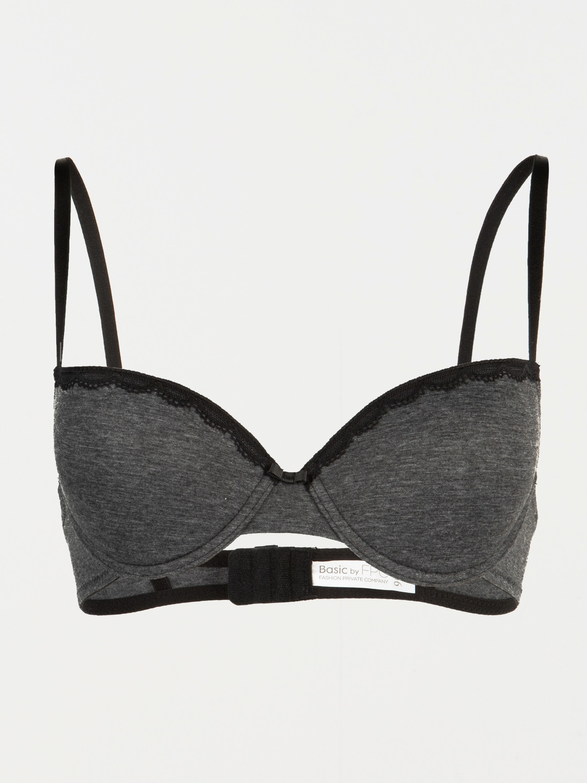 Soutien-gorge gris chiné femme (85A-95D)