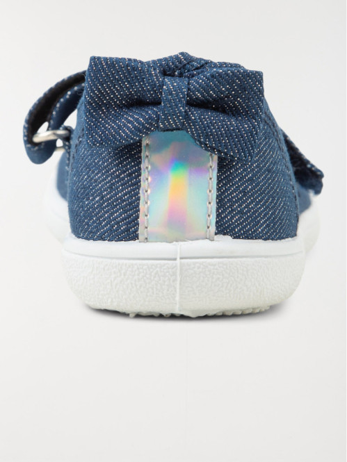 Tennis coloris navy fille (24-30) Tennis coloris navy fille (24-30)