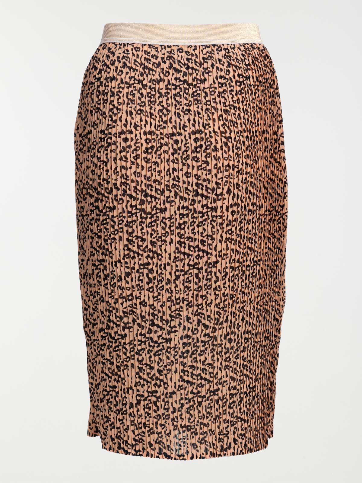 Jupe leopard grande taille femme