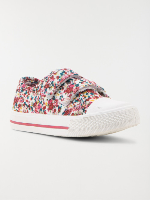 Tennis motif fleur fille (24-30) Tennis motif fleur fille (24-30)