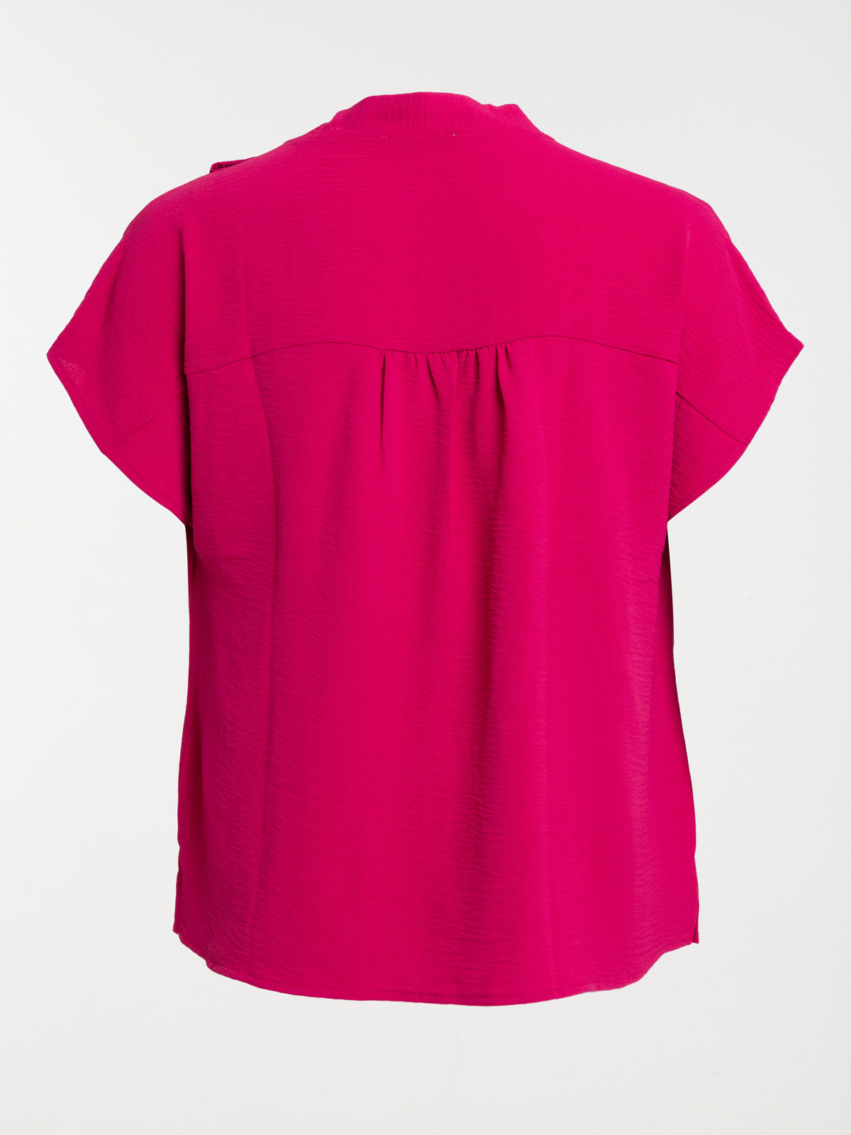 Blouse lavallière grande taille femme