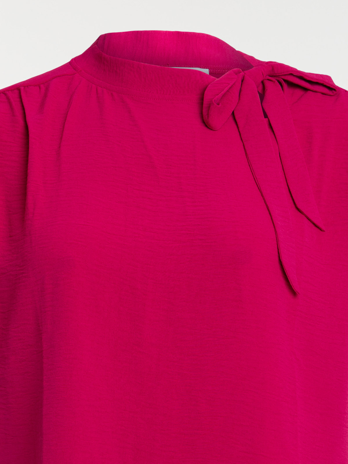 Blouse lavallière grande taille femme