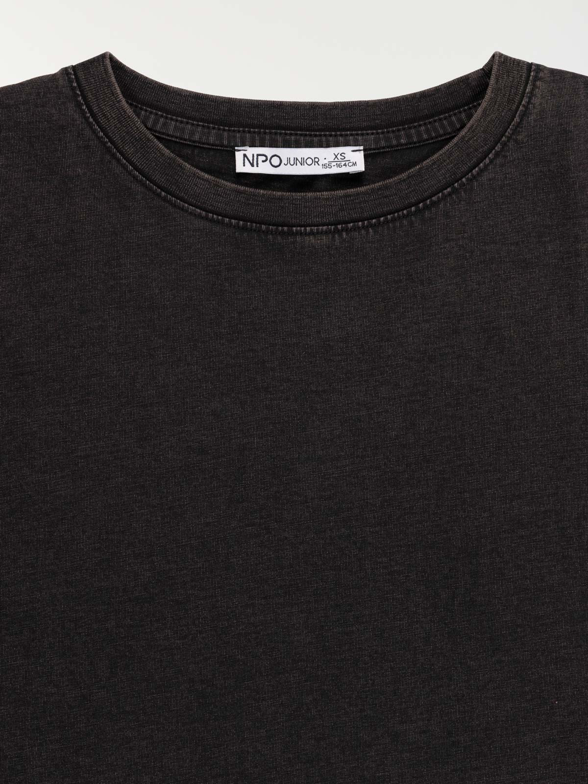 T-shirt noir garçon (XXS-M) T-shirt noir garçon (XXS-M)