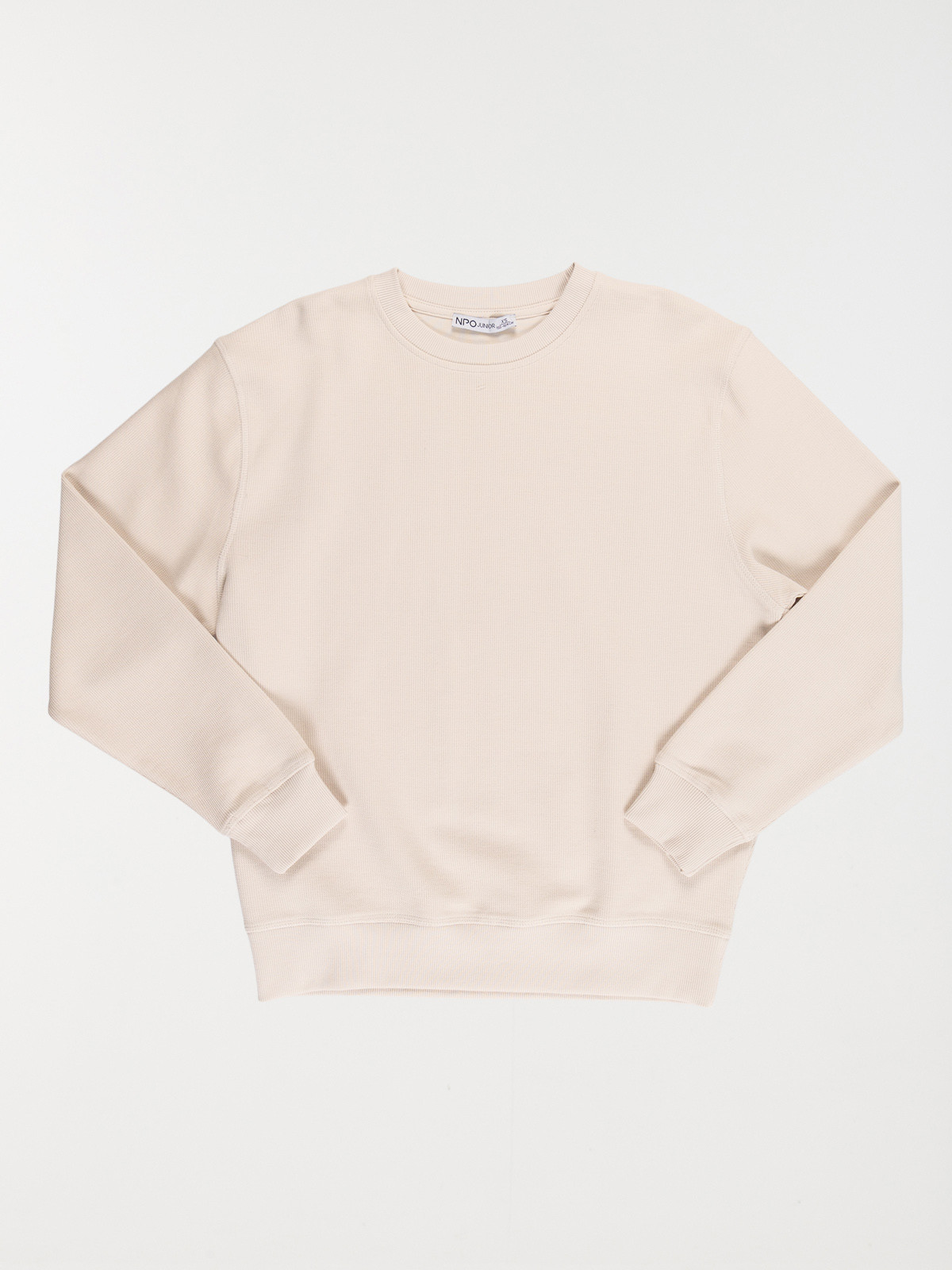 Sweat coloris craie garçon (XXS-M)