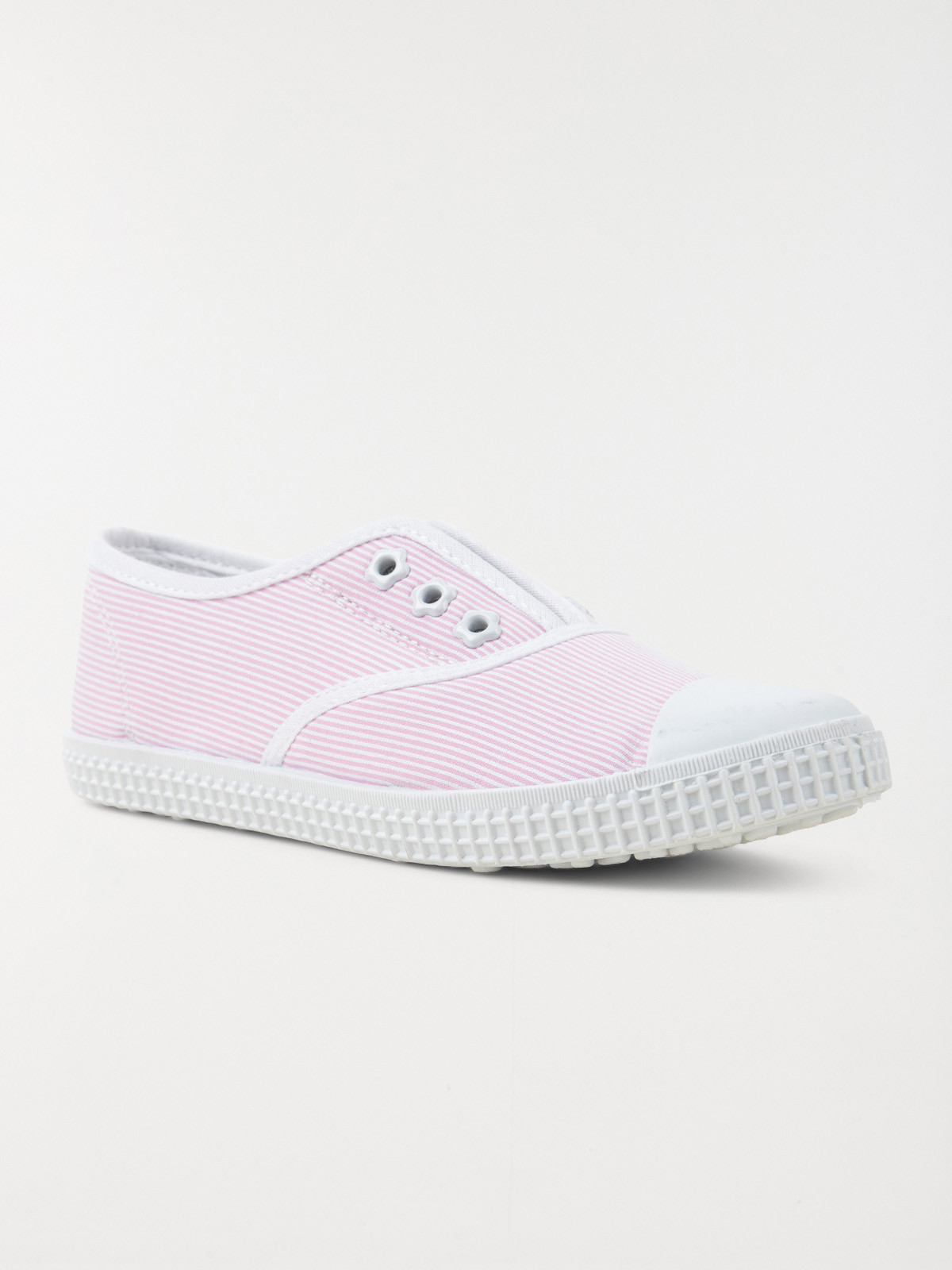 Tennis toile rose fille (31-35)