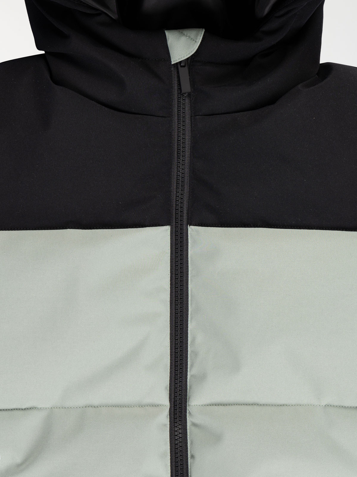 Doudoune bicolore capuche fille (XXS-M) Doudoune bicolore capuche fille (XXS-M)