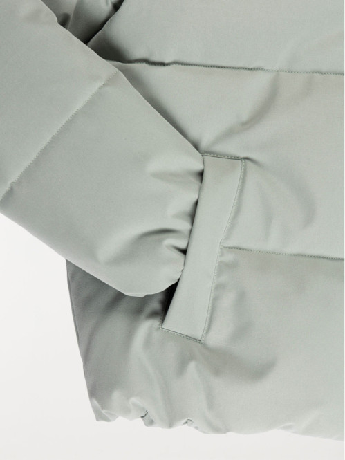 Doudoune bicolore capuche...