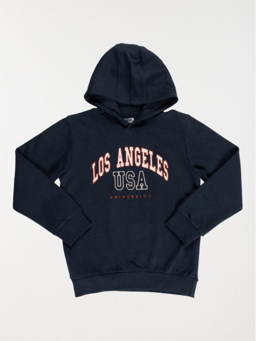 Sweat capuche Los Angeles garçon (3-12A)