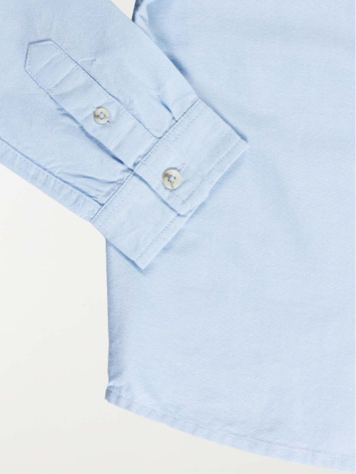 Chemise Garçon Manches Longues Taille S - Marque L&S Vert - Neuf Avec étiquettes