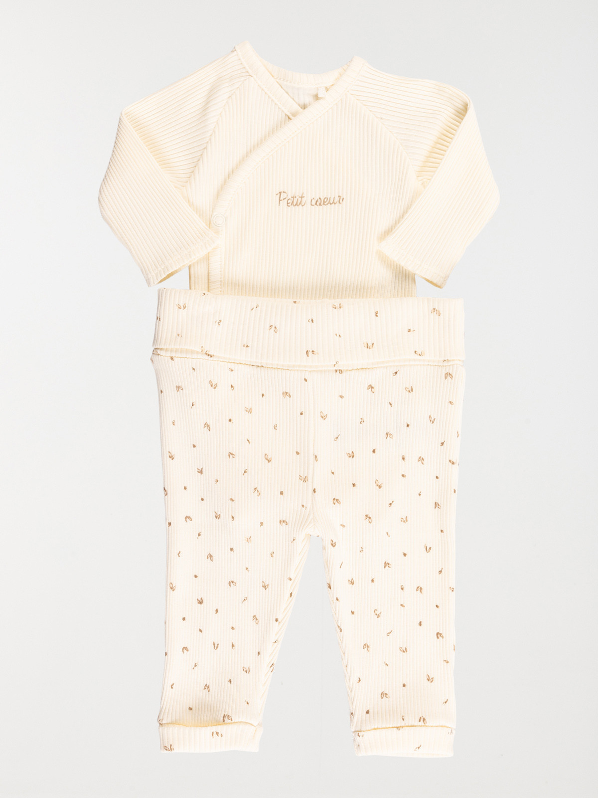 Ensemble body pantalon mixte (0-9 M)