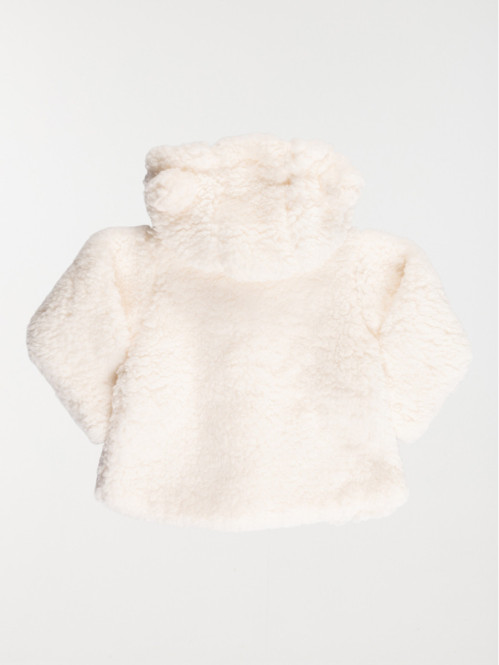 Veste douce écru fille (3-36M)
