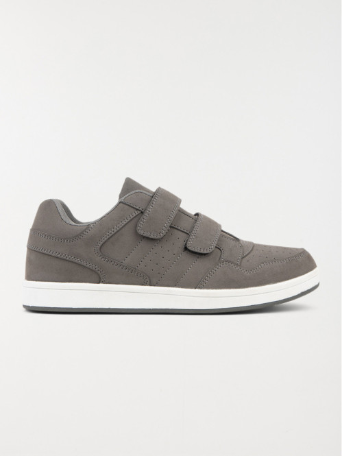 Tennis grises scratchs homme (40-46)