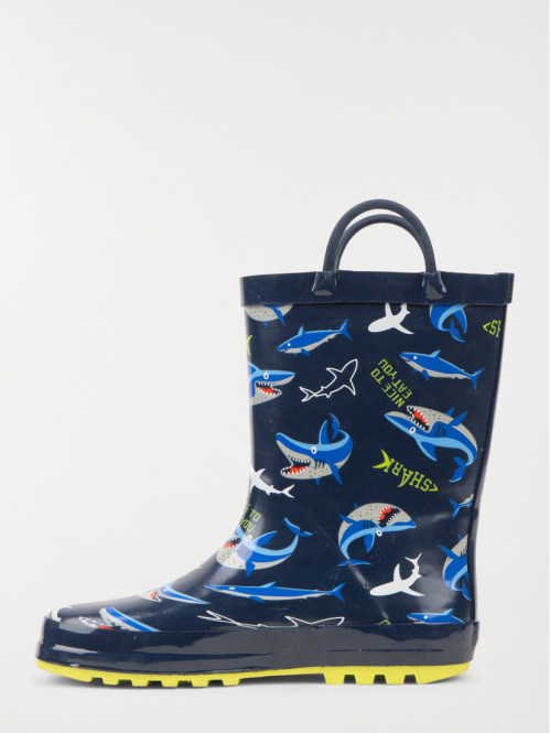 Bottes de pluie requins...