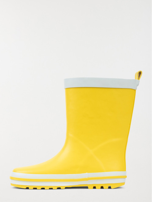 Bottes de pluie fille jaune (22-30)