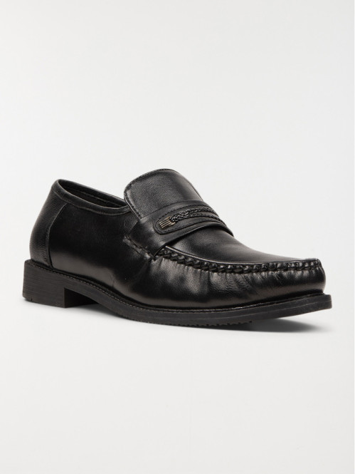 Mocassins noirs homme (40-45)