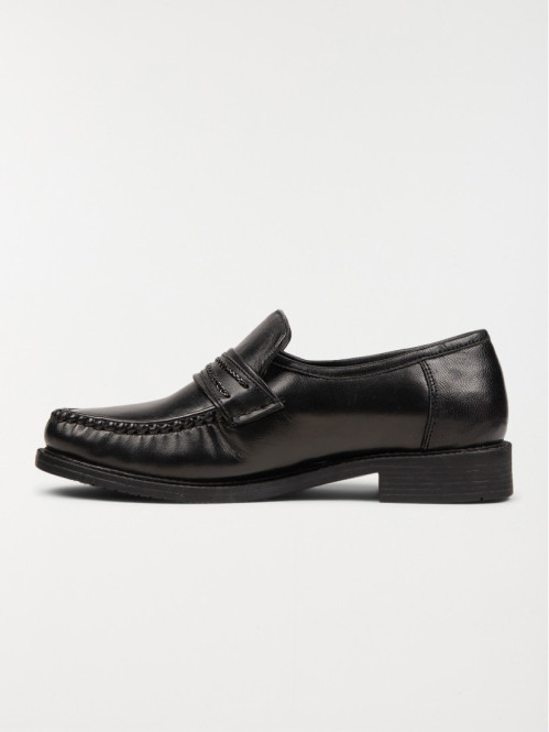 Mocassins noirs homme (40-45)
