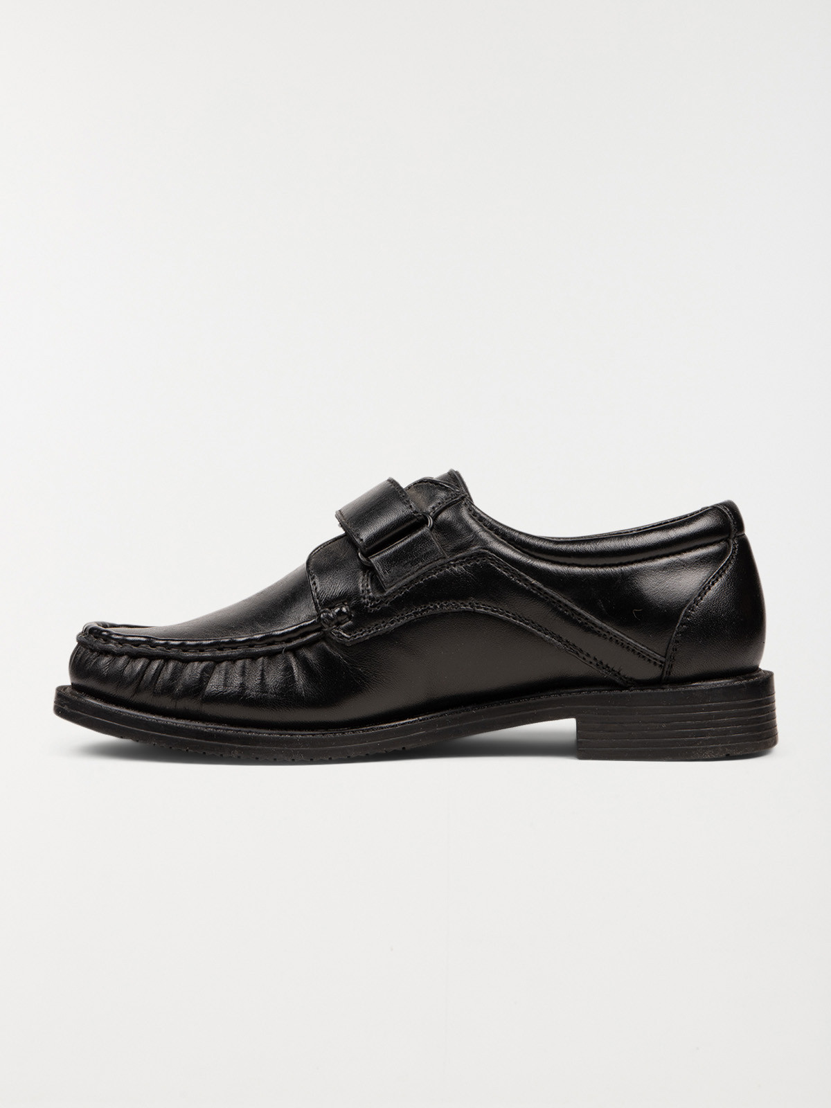 Mocassins noirs à scratchs homme (40-46) Mocassins noirs à scratchs homme (40-46)