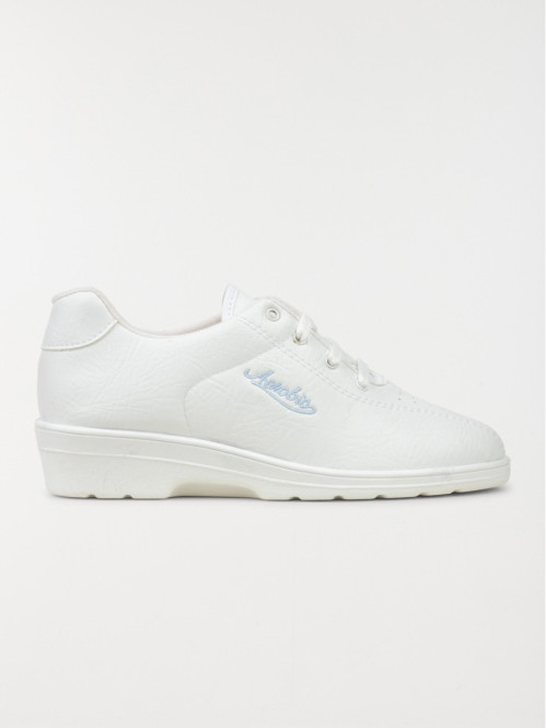 Tennis confort femme blanc (36-41)