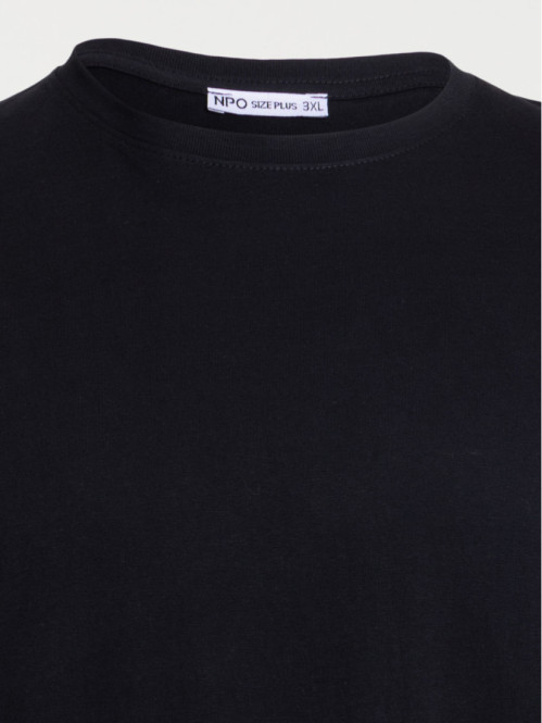 T-shirt uni noir grande...