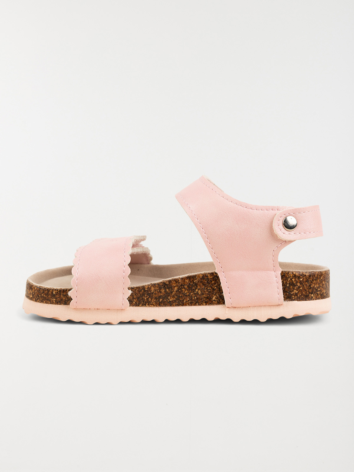 Nu-pieds roses scratchs fille (24-30)