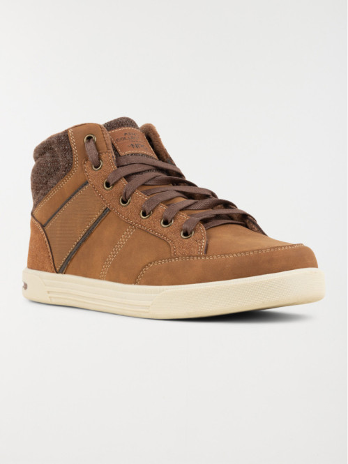 Boots montantes homme marron (40-46)