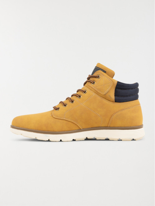 Boots lacets camel homme (40-46)