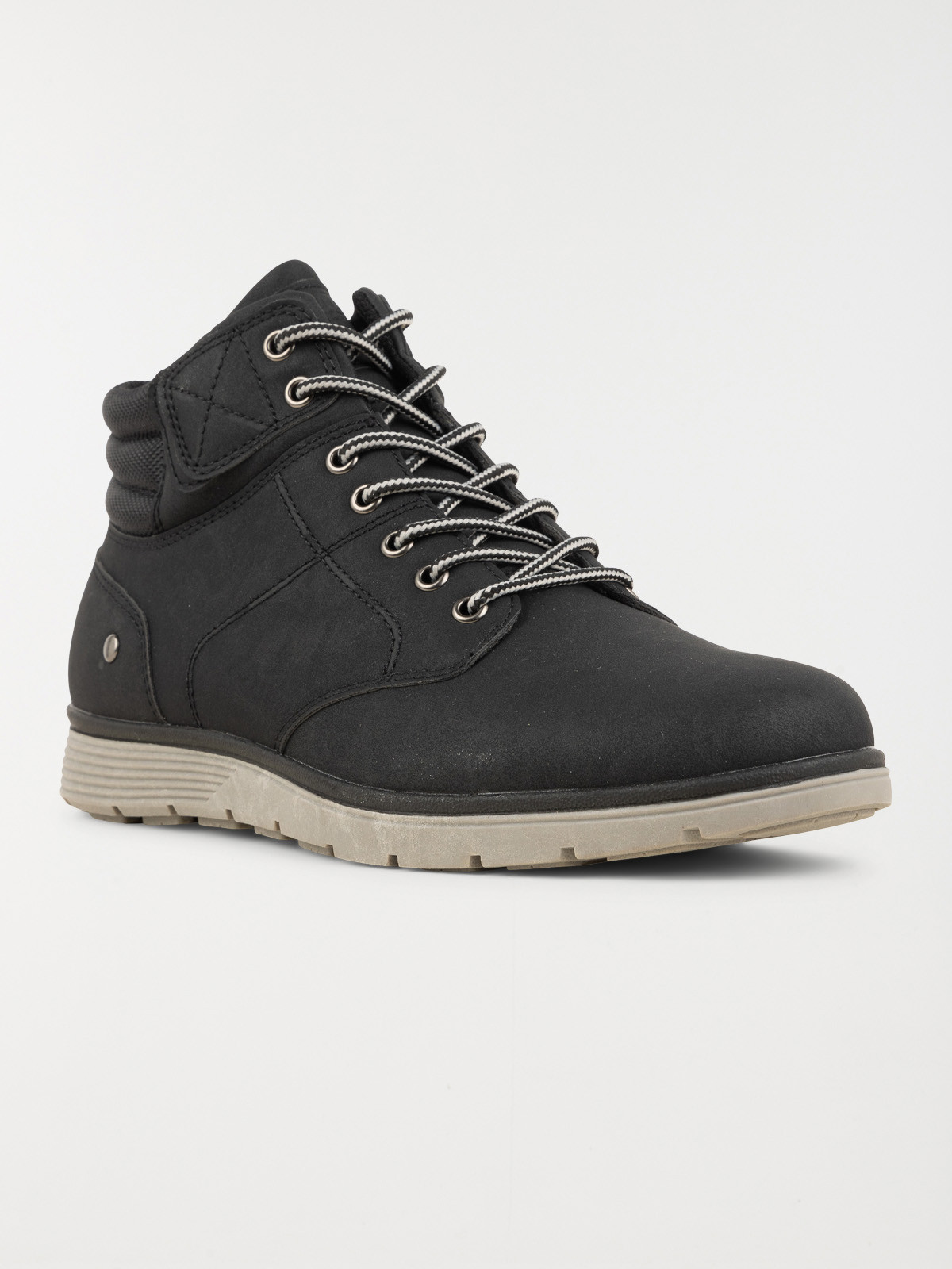 Boots lacets noires homme (40-46)