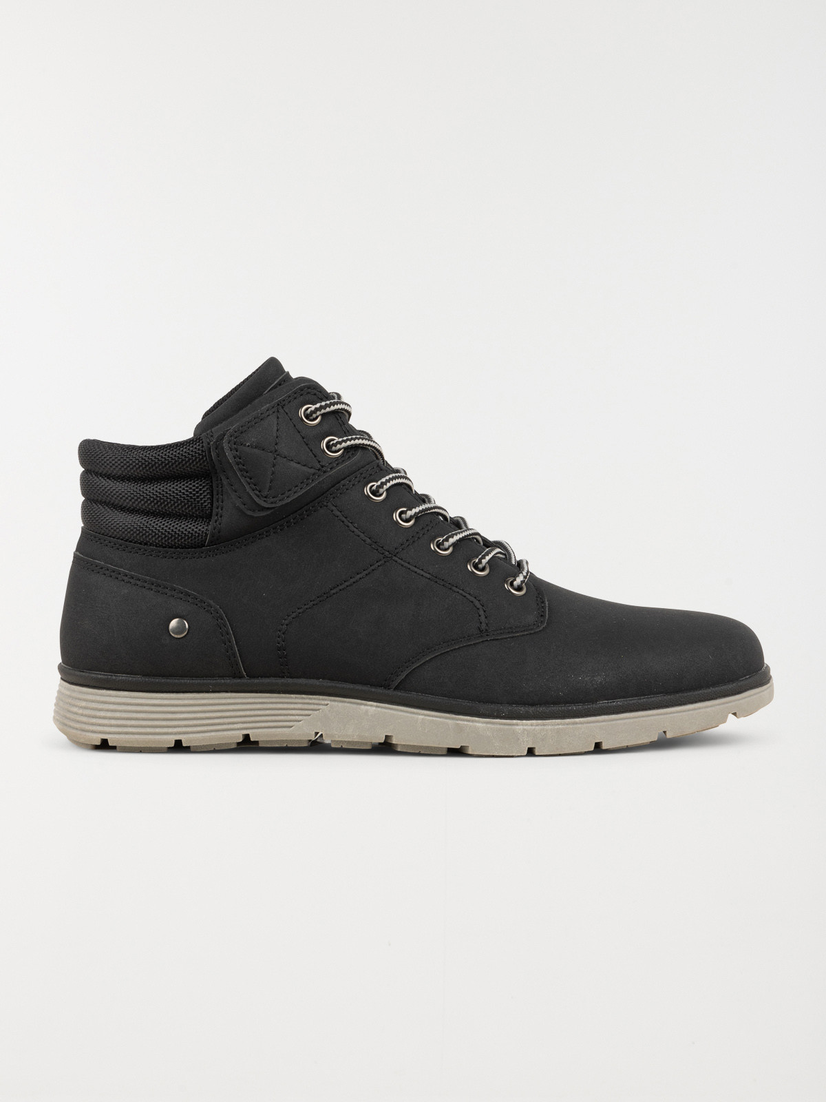 Boots lacets noires homme (40-46)