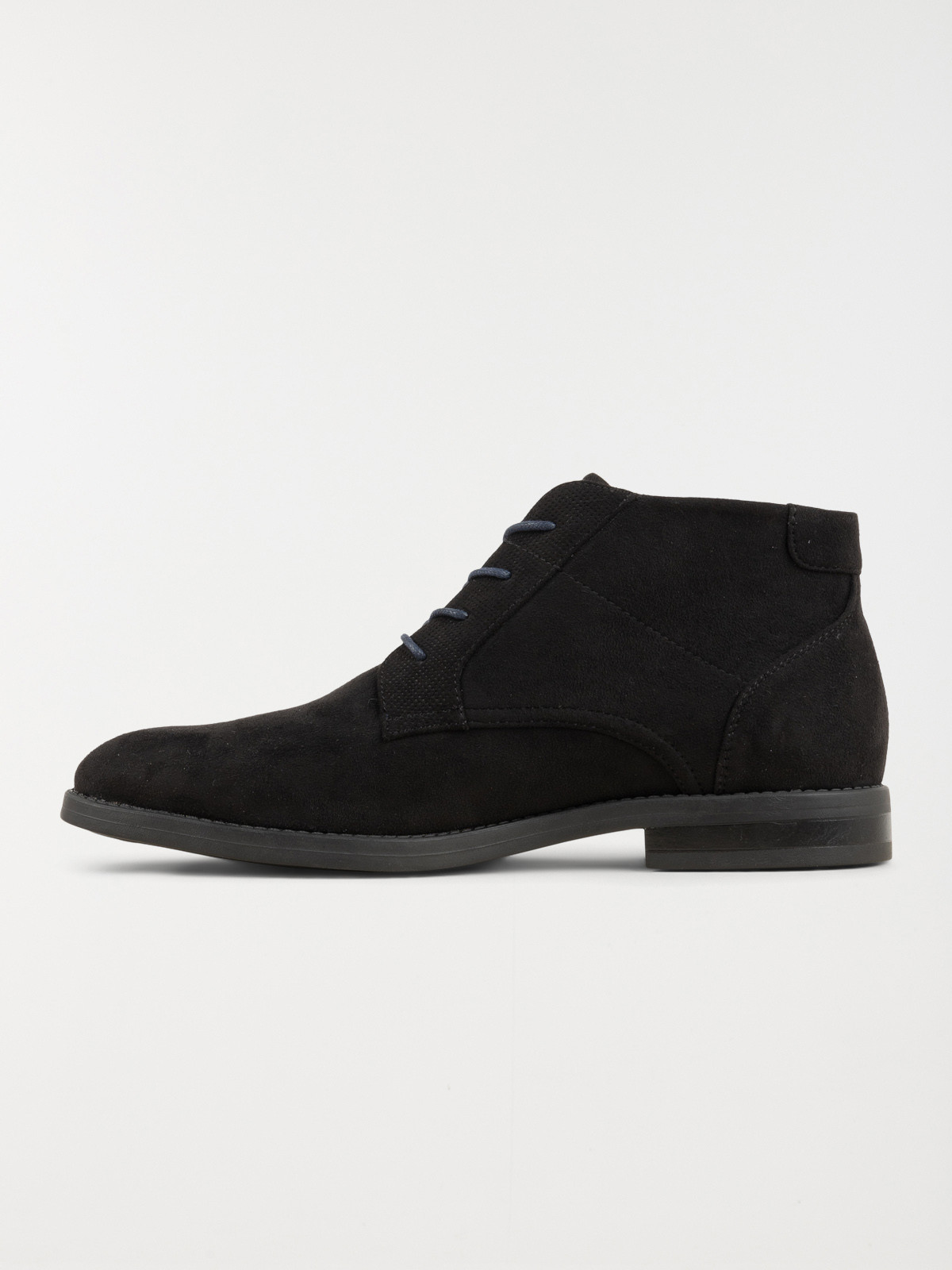 Bottines noires lacets homme (40-46)