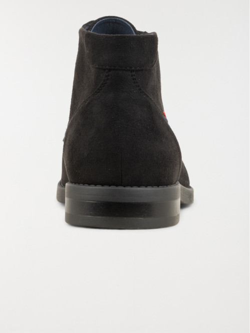 Bottines noires lacets homme (40-46)