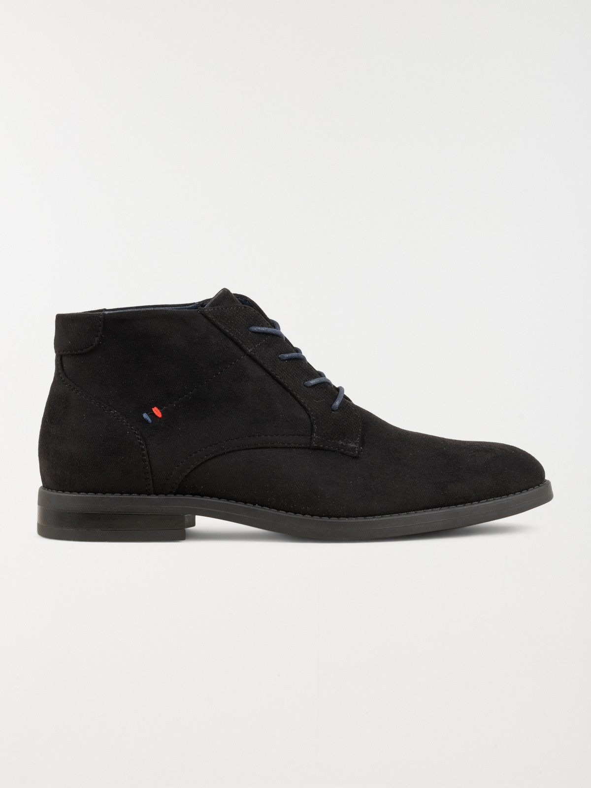 Bottines noires lacets homme (40-46)