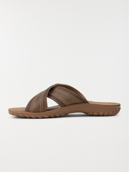 Nu-pieds homme brides croisées (40-46) Nu-pieds homme brides croisées (40-46)