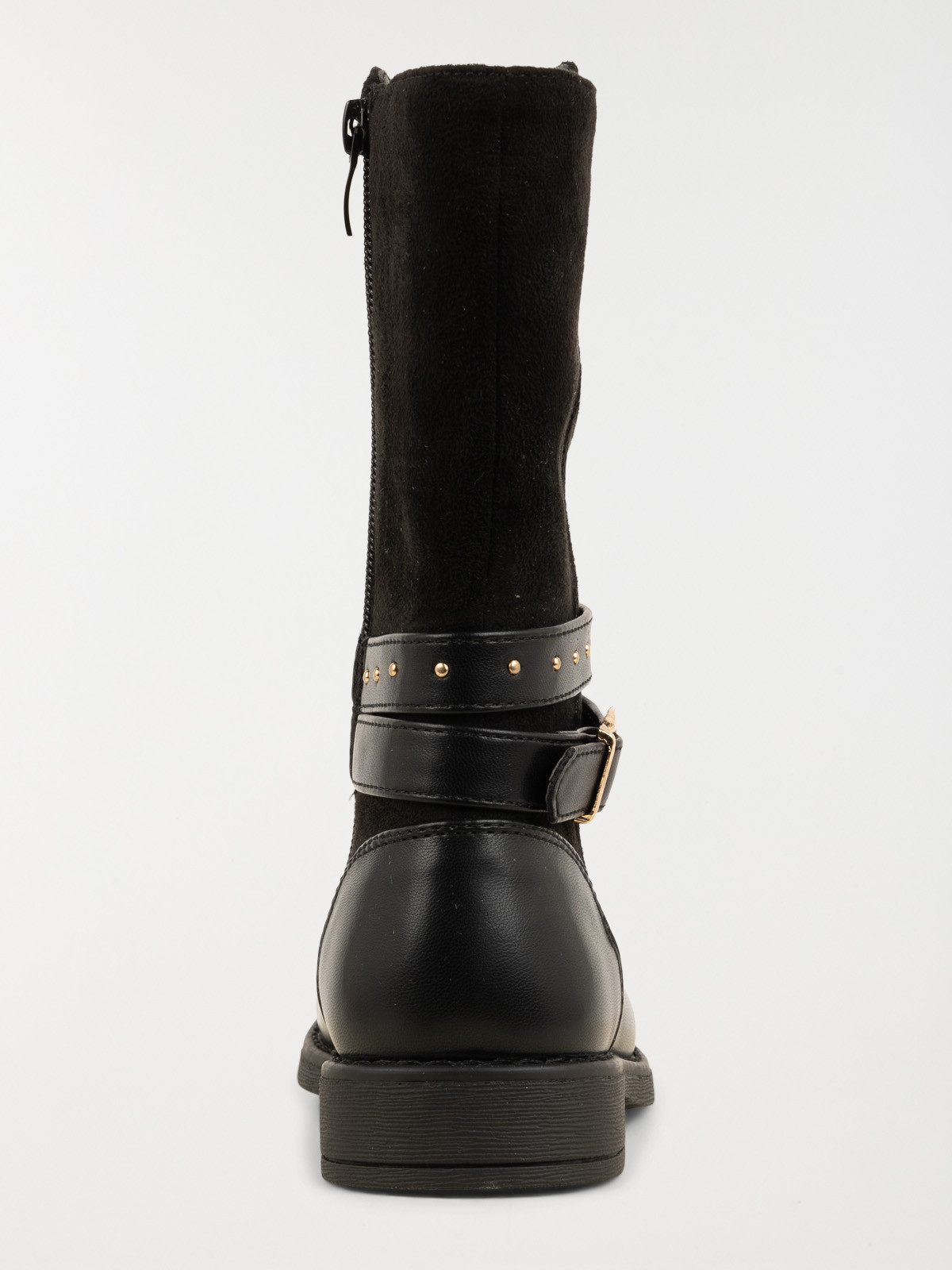 Bottes brides clous noires fille 31 36