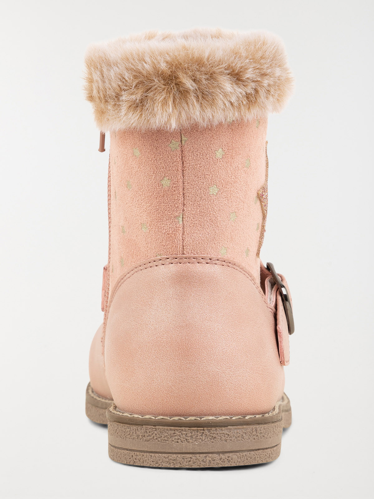 Bottine étoile rose fille (24-30)