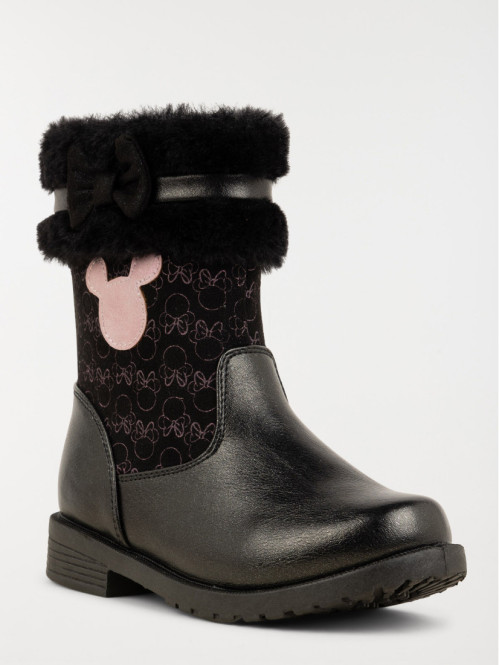 Botte noires Mickey Girly...