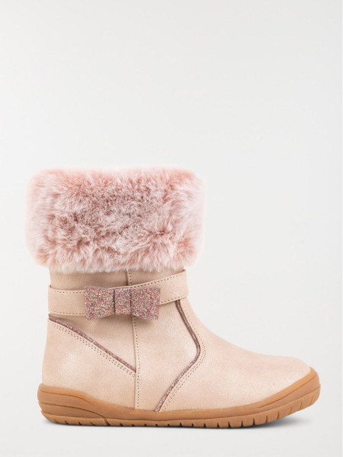 Bottes rose fille (24-30)