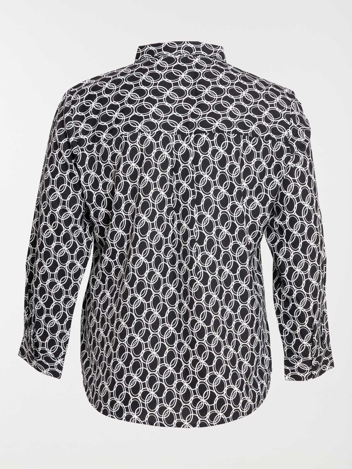 Chemise imprimée grande taille femme Chemise imprimée grande taille femme