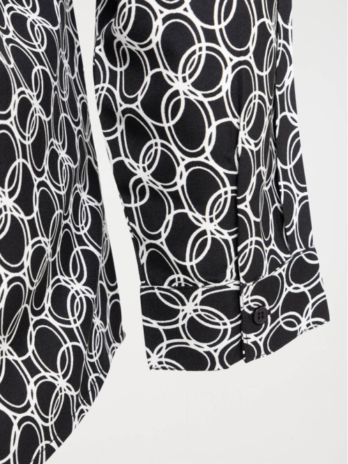 Chemise imprimée grande taille femme Chemise imprimée grande taille femme
